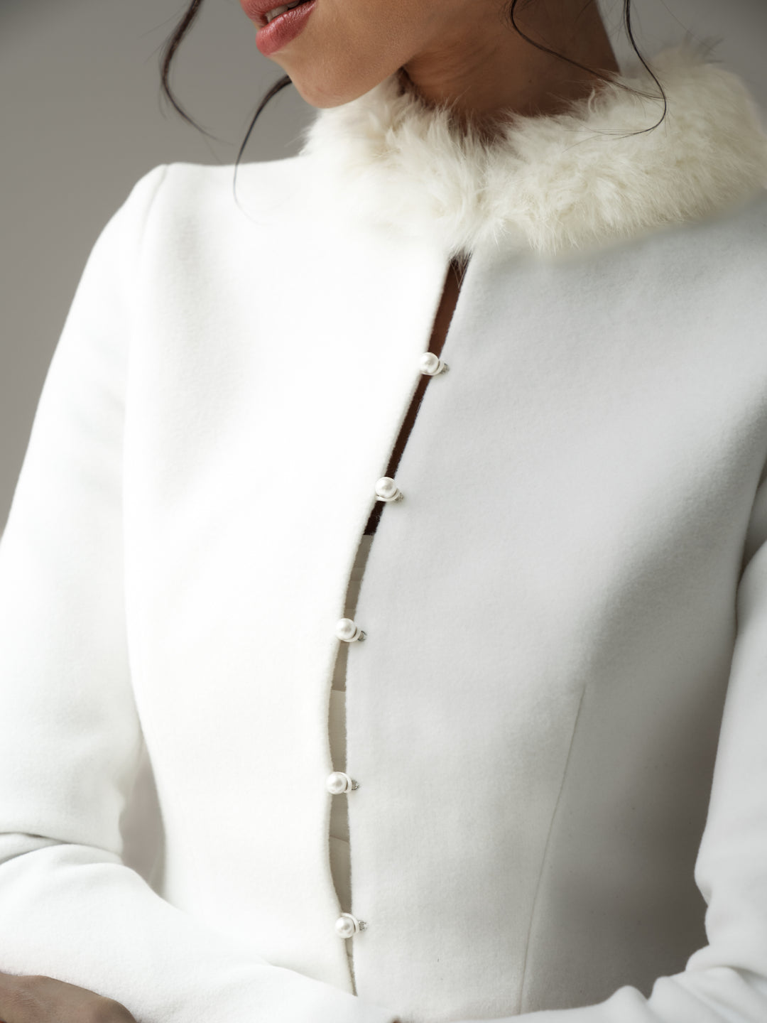 Wedding Dress Layer Winter Bridal Cape White Blazer for Wedding